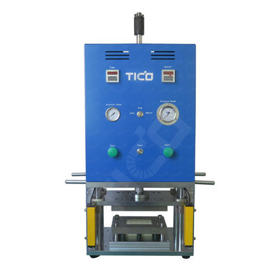 Máquina de moldeado de caja de celda de bolsa semiautomática con película laminada de aluminio