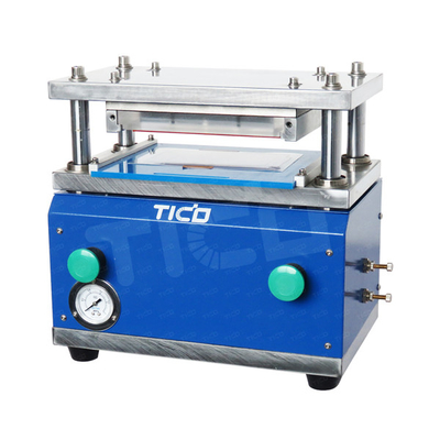 comprar Máquina de corte de electrodos a presión de gas Máquina manual de fabricación de celdas de bolsillo personalizable online manufacture