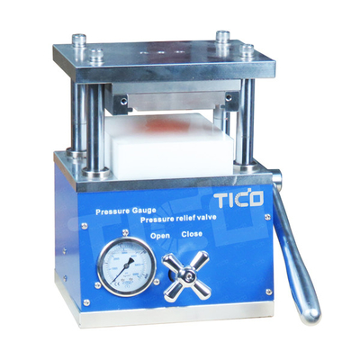 comprar Máquina de corte por die hidráulica compacta para electrodo de celda de bolsa online manufacture