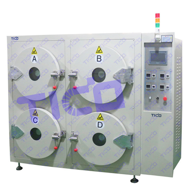 comprar Máquina de secado al vacío de electrodos de batería de cuatro puertas circular 30KW online manufacture