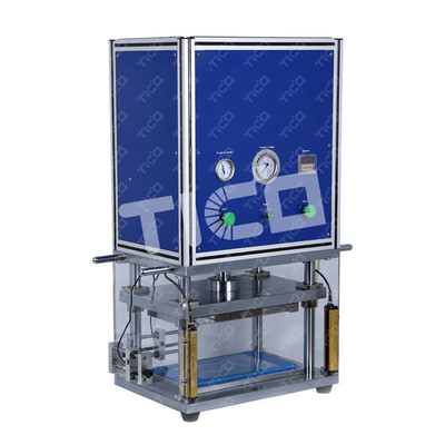 comprar Máquina de corte a presión semiautomática de 280 mm de ancho para la fabricación de electrodos de polímero de celda de bolsa online manufacture