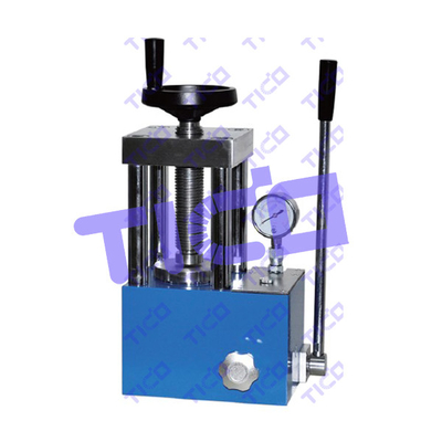 comprar Equipo de laboratorio de células de monedas de 15T Prensa de tableta hidráulica de punción única online manufacture