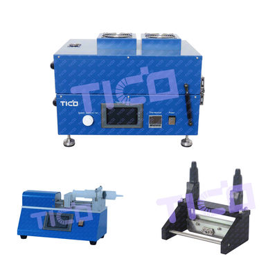 comprar Máquina de recubrimiento de película de extrusión de ranura de laboratorio de tres conjuntos con calefacción máxima Fabricación en línea