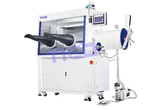 comprar Equipo de laboratorio de células de monedas PLC Estación de trabajo cepillada Caja de guantes IOT online manufacture