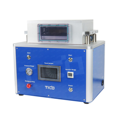 0.7Mpa Bolso sellador de células secundario 1000W máquina de sellamiento de laboratorio ajustable