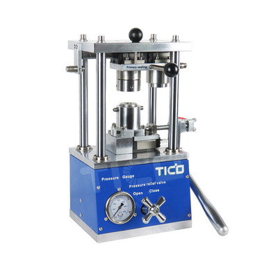 Máquina de recortar el equipo de laboratorio de células cilíndricas hidráulicas 35 kg