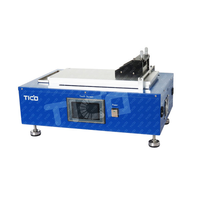 Equipo de laboratorio de células de monedas ajustables de 100 mm Máquina de recubrimiento de película de cinta de fundición compacta