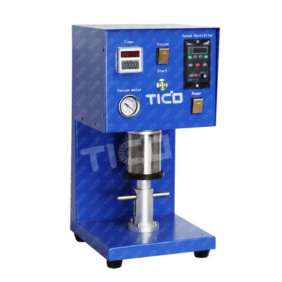 Máquina de mezcla de vacío de lodo de un solo eje de laboratorio de 150 ml para investigación de baterías