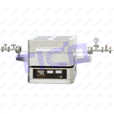 Horno de laboratorio de tubo de zona única AC220V 3KW 53x1000mm