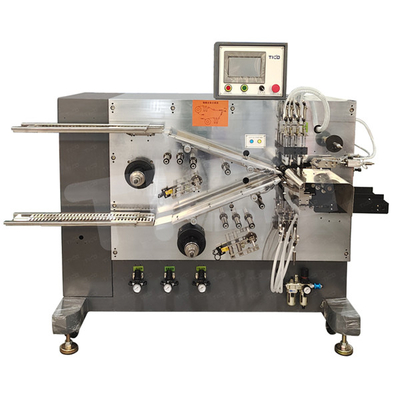 Equipo de laboratorio de células cilíndricas semiautomáticas Batería de iones de litio Máquina de enrollamiento de electrodos