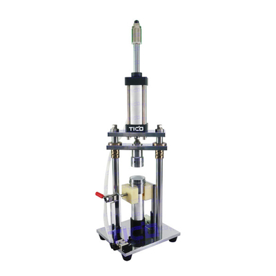 Máquina de sellado de prensa de supercondensador compacta de 60 mm 0.8MPa