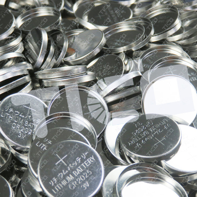 Materiales de la batería CR2025 16 mm Cuadro de la célula de la moneda SUS 304