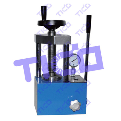 Máquina de prensado hidráulico de un solo golpe de laboratorio de 15 toneladas para equipos de prensado de muestras KBr
